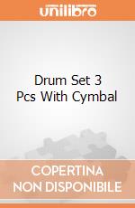 Drum Set 3 Pcs With Cymbal gioco di Bontempi