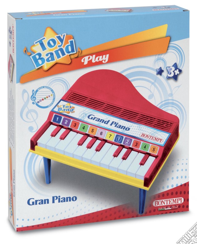 Bontempi Pg 1210.2 - Toy Band Play - Pianoforte Da Tavolo A 12 Tasti gioco di Bontempi