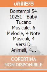 Bontempi 54 10251 - Baby Tucano Musicale, 6 Melodie, 4 Note Musicali, 4 Versi Di Animali, 4 Melodie Con Versi Di Animali gioco di Bontempi
