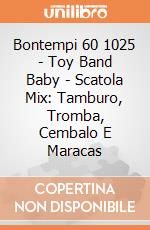 Bontempi 60 1025 - Toy Band Baby - Scatola Mix: Tamburo, Tromba, Cembalo E Maracas gioco di Bontempi