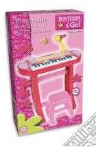 Bontempi 13 3671 - I Girl - Tastiera Elettronica A 31 Tasti Con Microfono E Sgabello gioco di Bontempi