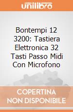 Bontempi 12 3200: Tastiera Elettronica 32 Tasti Passo Midi Con Microfono giochi