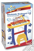 Bontempi 13 3242 - Tastiera Elettronica 31 Tasti Con Microfono Gambe E Sgabello, 4 Pads Per Suonare La Batteria, 8 Suoni, 7 Ritmi gioco di Bontempi