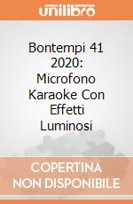 Bontempi 41 2020: Microfono Karaoke Con Effetti Luminosi gioco