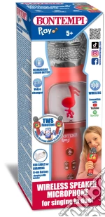 Bontempi 48 5110: Microfono Wireless Con Funzione Karaoke E Cambio Voce giochi