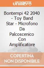 Bontempi 42 2040 - Toy Band Star - Microfono Da Palcoscenico Con Amplificatore gioco di Bontempi