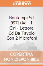Bontempi Sd 9971/Ad - I Girl - Lettore Cd Da Tavolo Con 2 Microfoni gioco di Bontempi