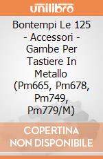 Bontempi Le 125 - Accessori - Gambe Per Tastiere In Metallo (Pm665, Pm678, Pm749, Pm779/M) gioco di Bontempi