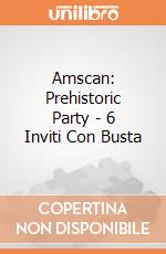 Amscan: Prehistoric Party - 6 Inviti Con Busta gioco di Giocoplast