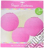 Amscan: Lanterne Tonde In Carta Rosa 24 Cm giochi
