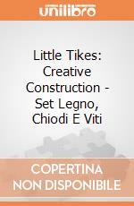 Little Tikes: Creative Construction - Set Legno, Chiodi E Viti giochi