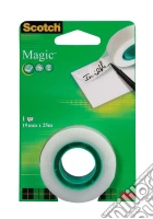 3M Post-it Scotch - Nastro Adesivo Invisibile 19mmx25m - Ricarica In Pack Appendibile gioco di 3M