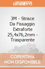 3M - Strisce Da Fissaggio Extraforte 25,4x76,2mm - Trasparente gioco