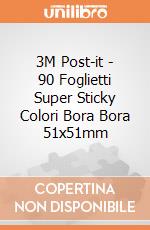 3M Post-it - 90 Foglietti Super Sticky Colori Bora Bora 51x51mm gioco di 3M