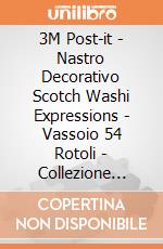 3M Post-it - Nastro Decorativo Scotch Washi Expressions - Vassoio 54 Rotoli - Collezione Autunno / Inverno gioco