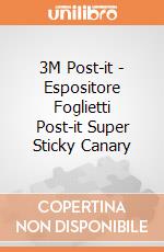3M Post-it - Espositore Foglietti Post-it Super Sticky Canary gioco di 3M
