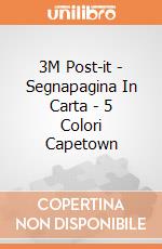 3M Post-it - Segnapagina In Carta - 5 Colori Capetown gioco di 3M
