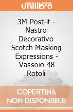 3M Post-it - Nastro Decorativo Scotch Masking Expressions - Vassoio 48 Rotoli gioco