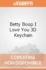 Betty Boop I Love You 3D Keychain gioco di NJ Croce