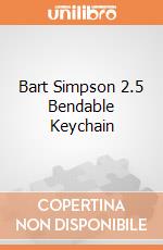 Bart Simpson 2.5 Bendable Keychain gioco di NJ Croce