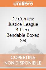 Dc Comics: Justice League 4-Piece Bendable Boxed Set gioco di NJ Croce