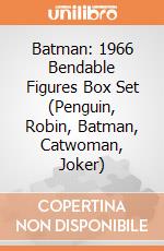 Batman: 1966 Bendable Figures Box Set (Penguin, Robin, Batman, Catwoman, Joker) gioco di NJ Croce
