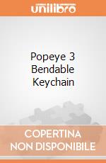 Popeye 3 Bendable Keychain gioco di NJ Croce