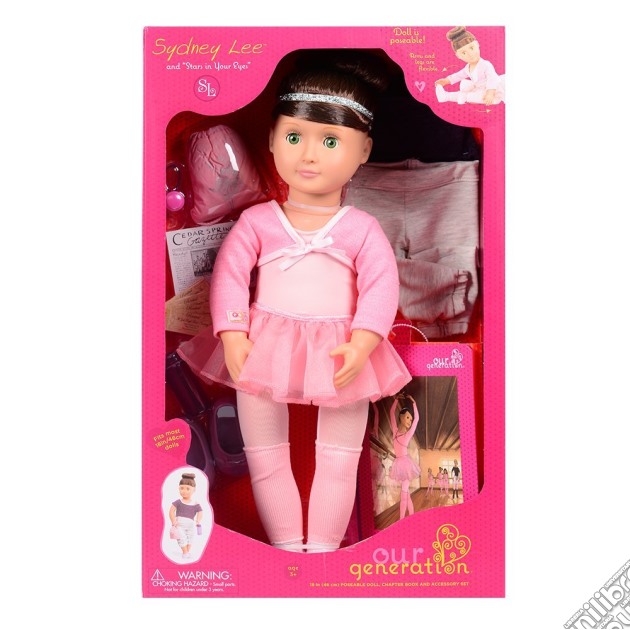 Our Generation Bd31099Z - Bambola Deluxe Sydney Lee Doll gioco di Our Generation