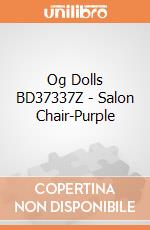 Og Dolls BD37337Z - Salon Chair-Purple gioco di Our Generation