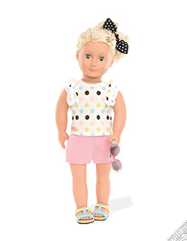 Our Generation Bd30239Z - Polka Dot Top & Short Outfit gioco di Our Generation