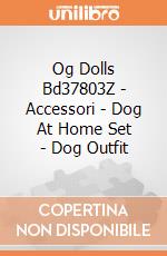 Og Dolls Bd37803Z - Accessori - Dog At Home Set - Dog Outfit gioco di Our Generation