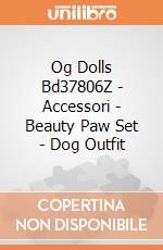 Og Dolls Bd37806Z - Accessori - Beauty Paw Set - Dog Outfit gioco di Our Generation