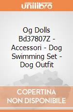 Og Dolls Bd37807Z - Accessori - Dog Swimming Set - Dog Outfit gioco di Our Generation