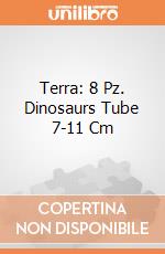 Terra: 8 Pz. Dinosaurs Tube 7-11 Cm giochi