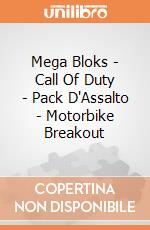 Mega Bloks - Call Of Duty - Pack D'Assalto - Motorbike Breakout gioco di Mega Bloks