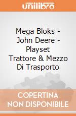 Mega Bloks - John Deere - Playset Trattore & Mezzo Di Trasporto gioco di Mega Bloks