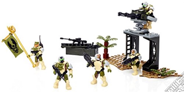 Mega Bloks - Halo - Truppa D'Assalto - Unsc Fireteam Sierra gioco di Mega Bloks