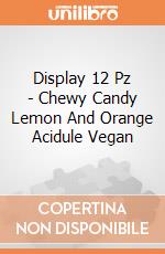 Display 12 Pz - Chewy Candy Lemon And Orange Acidule Vegan gioco