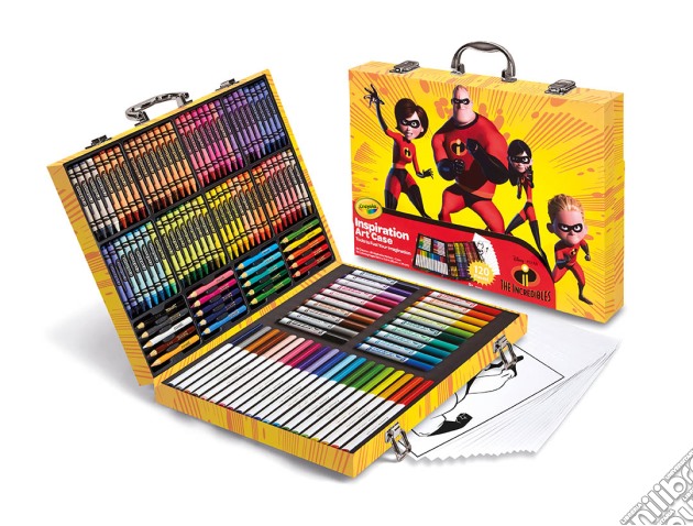 Crayola - Valigetta Dell'Artista Disney Gli Incredibili 2 gioco di Crayola