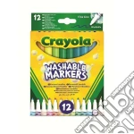 Crayola: 12 Pennarelli Punta Fine Super Lavabili giochi