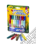 Crayola: 16 Mini Colle Glitter Lavabili giochi