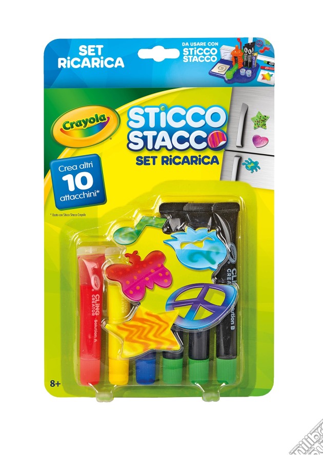 Crayola - Set Ricarica Sticco Stacco gioco di Crayola