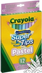 Crayola: 12 Superpunta Lavabili Colori Pastello giochi