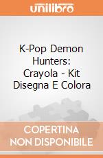 K-Pop Demon Hunters: Crayola - Kit Disegna E Colora giochi