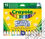 Crayola: 12 Pennarelli Punta Maxi Lavabili giochi