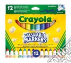 Crayola: 12 Pennarelli Punta Maxi Lavabili giochi