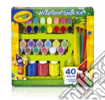 Crayola: Washable Paint Kit / Set Pittura Lavabile (40 Pcs)