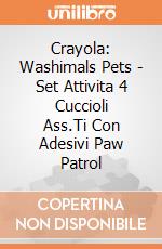 Crayola: Washimals Pets - Set Attivita 4 Cuccioli Ass.Ti Con Adesivi Paw Patrol giochi