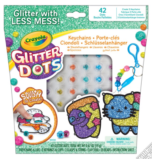 Crayola: Glitter Dots - Ciondoli Scintillanti gioco di Crayola