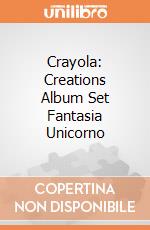 Crayola: Creations Album Set Fantasia Unicorno gioco